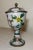 Chinese High Quality Antique Handmade Chinese Enamel Bronze Cloisonné Lidded Urn Jar For Sale - Image 3 of 13