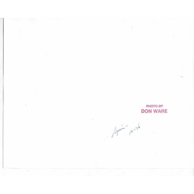 1976 black and white photo by Los Angeles, California photographer Don Ware (1921-2006) of a street in Spain. Titled,...