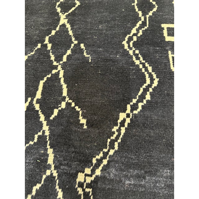 Handwoven Moroccan Style Area Rug 6x9 For Sale - Image 11 of 12