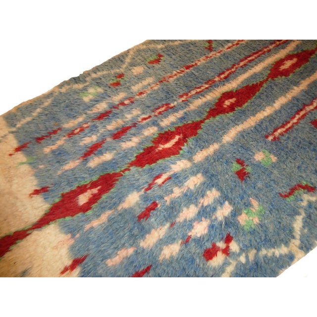 Vintage Moroccan Wool Runner 2'6 X 9'8 For Sale - Image 6 of 10
