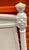 Kindel Furniture Kindel French Style Twin Size White Painted Bed Headboard For Sale - Image 4 of 5
