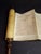 Antique 19th C Megillat Esther Parchment Scroll Ashkenazi Script Wood Roller For Sale - Image 13 of 17
