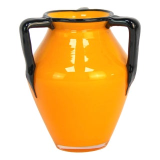 Art Deco Tango Vase in Glass by Michael Powolny for Loetz For Sale