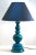 Inspired by a centuries-old technique of Chinese ceramics, this elegant table lamp is a bright and dramatic shade of...