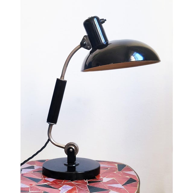 Bauhaus Desk Lamp by Christian Dell for Koranda, Austria, 1930s For Sale - Image 11 of 11