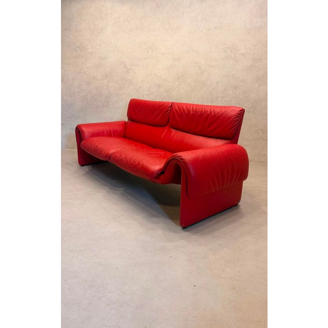 Vintage DS-2011 Leather Sofa from de Sede, 1980s For Sale - Image 6 of 14