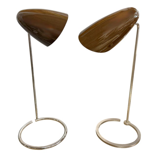 Pair of David Weeks Studio Table Lamps For Sale