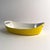 Mid-Century Modern Vintage Yellow Enameled Castiron Casserole Dish by Michael Lax for Copco For Sale - Image 3 of 10
