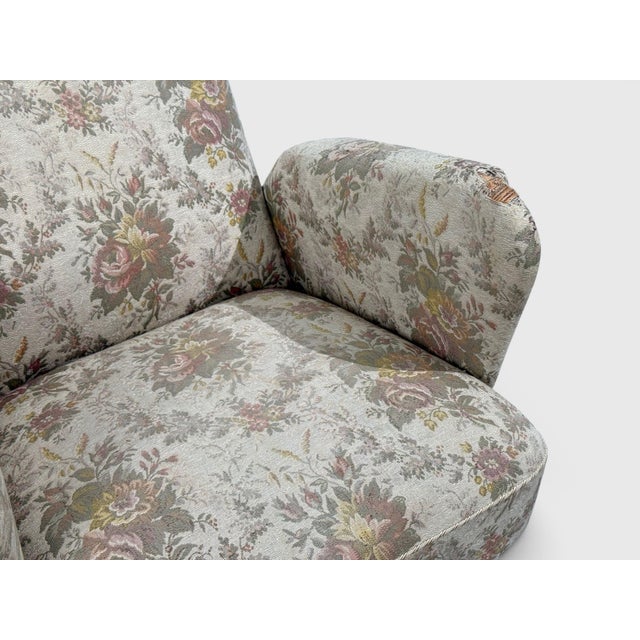 Carl Gustaf Hiort Af Ornäs, Armchair, Fabric, Lacquered Wood, Finland, 1940s For Sale In New York - Image 6 of 10