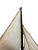 Nautical Late 20th Century Cast Iron Sailboat Doorstop on Wave Base For Sale - Image 3 of 6
