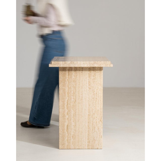 19th Century 19th Century France Cream Marble Pedestal For Sale - Image 5 of 11