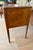 Wood 1940s Two Drawer Solid Maple Console Table For Sale - Image 7 of 13
