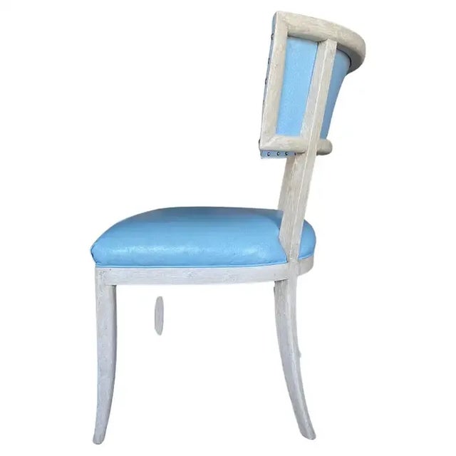 Niermann Weeks Gustavian Klismos Dining Chairs by Nierman Weeks, Set of 8 For Sale - Image 4 of 12