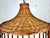 Mid Century Rattan Wicker Pendant Light For Sale - Image 4 of 8