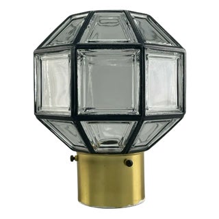 Space Age Glass Ceiling Lamp from Limburg, 1960s For Sale