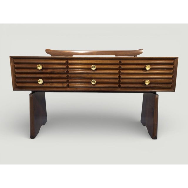 Mid-Century Modern Italian Wooden Sideboard by Paolo Buffa, 1940s For Sale - Image 16 of 18