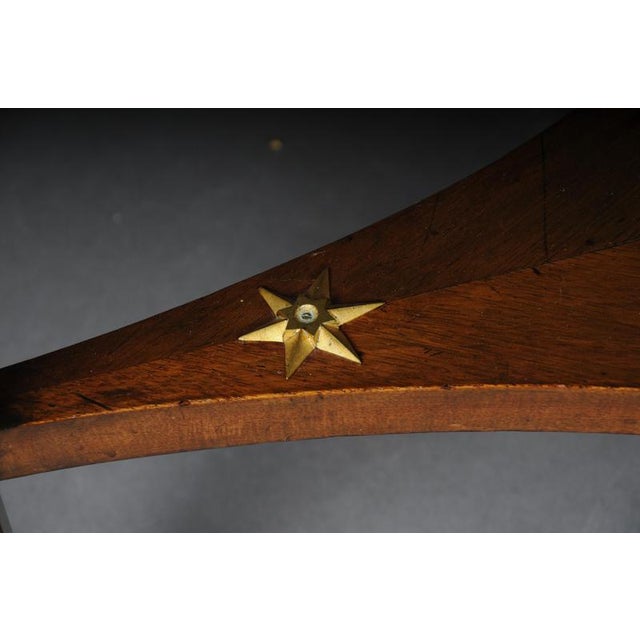 Empire Side Table in Gilt Bronze and Mahogany, Paris, France, 1890s For Sale - Image 6 of 18