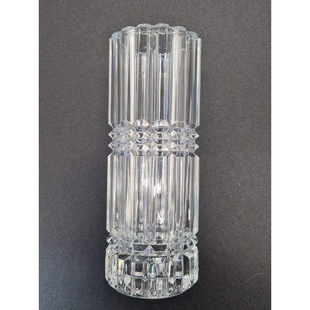Montparnasse Crystal Vases from Cristal Darques Durand, France, 1970s-1980s, Set of 2 For Sale - Image 8 of 13