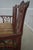 Chinese Chippendale Style Painted Finish Settee Bench For Sale - Image 9 of 18