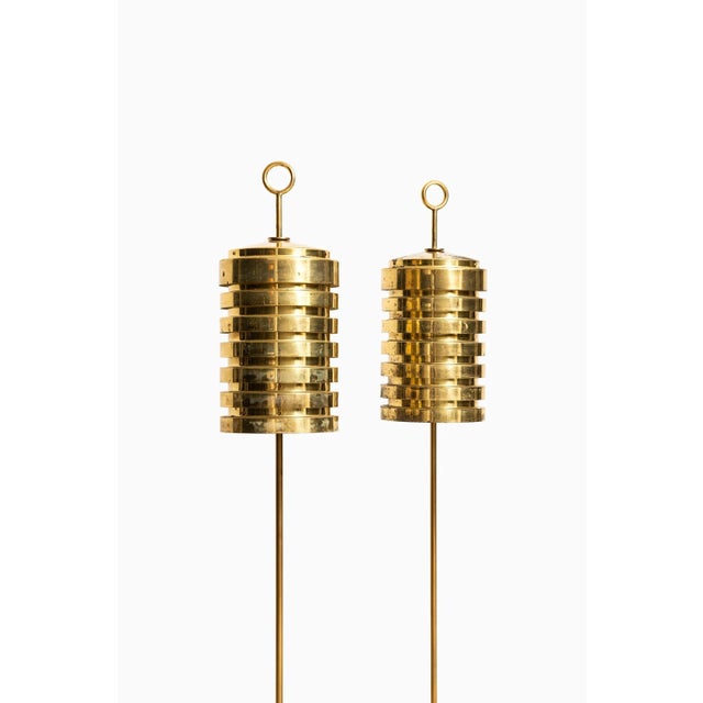 Very rare pair of floor lamps model g-20 designed by hans-agne jakobsson. Produced by hans-agne jakobsson ab in markaryd,...