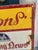 Large Enamel Lyons Ice Cream Sign, 1940s, in Worn conditions. Designed 1920 to 1949