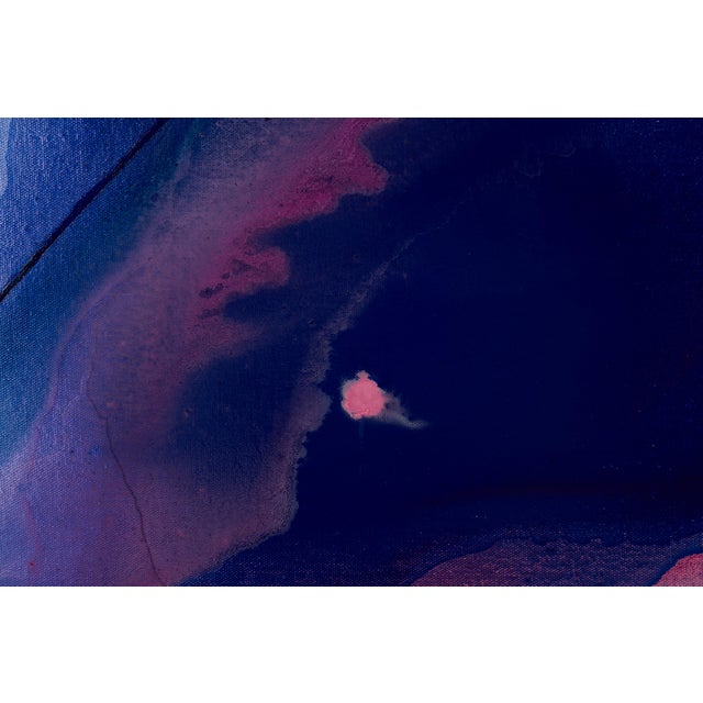 Contemporary Abstract Acrylic on Canvas "Sinneswelt_AMP52" by Kyong Lee For Sale - Image 10 of 12