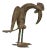 Vintage African Bronze Bird For Sale