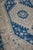 Blue Vintage Distressed Oushak Rug Runner - 3'8" x 6'11" For Sale - Image 8 of 10