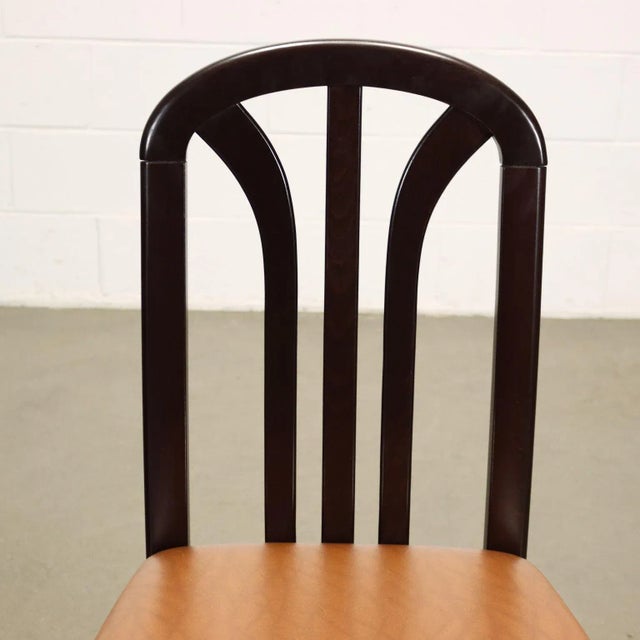 Beech Dining Chairs, 1980s, Set of 4 For Sale - Image 3 of 8