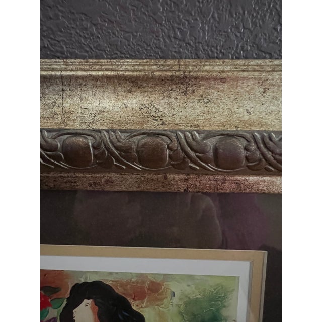 1980s Original Signed Lithograph Pretty Afternoon With Polly by Linda Le Kinff For Sale - Image 5 of 6