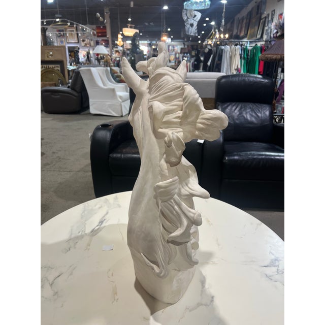 Decorative Horse Head Sculpture For Sale - Image 4 of 4