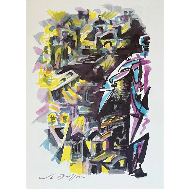 1970 Andre Masson Print Aurelia 3 For Sale