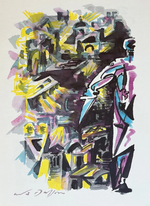 1970 Andre Masson Print Aurelia 3