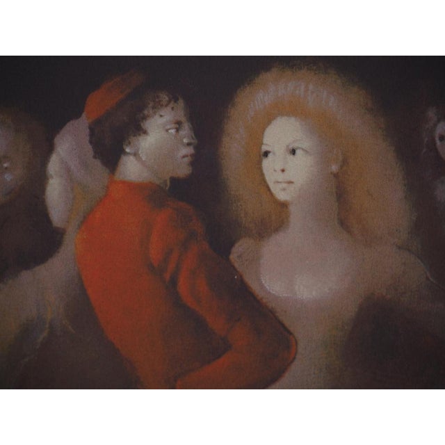Léonor Fini, The Ball, Original Signed Screenprint For Sale - Image 5 of 6