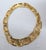 Vintage Signed Napier Goldtone Openwork Wavy Link Collar Necklace For Sale - Image 15 of 16