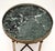 1950s Vintage French Brass and Marble Occasional Side Table, 1950 For Sale - Image 5 of 9