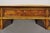 Vintage French Louis XVI Style Burl Walnut Tooled Leather Top Writing Desk For Sale - Image 15 of 18