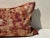 Bespoke Accent Pillow: Sumptuous Orange/Terracotta “Tie- Dyed” Slub Boucle Velvet Xlong Pillow W/Silk Triple Ply Moss Fringe/ 50/50 Down All New For Sale - Image 4 of 12