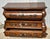 Brown Ethan Allen Bombe Chest Tuscany Painted 3 Drawer Commode French Country Dresser For Sale - Image 8 of 13