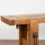 19th Century Rustic French Carpenter's Workbench Console Table For Sale - Image 10 of 16