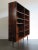 Scandinavian dark wood library designed by Gunni Omann and produced by Omann Jun Møbelfabrik in the 1960s, height-...