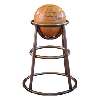 Barball Stool in Leather by Timothy Oulton, 2010s For Sale
