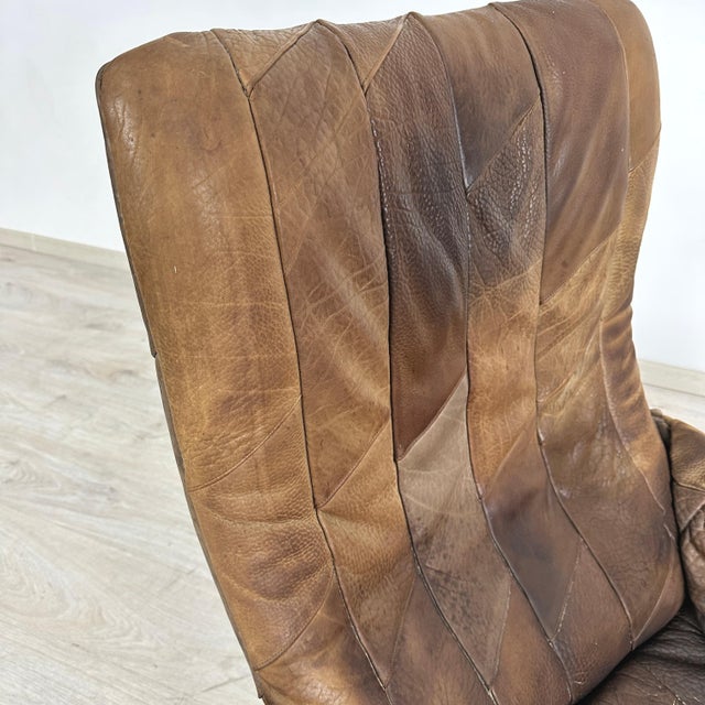 Animal Skin De Sede Ds 50 Buffalo Leather Lounge Chair, 1970s For Sale - Image 7 of 10