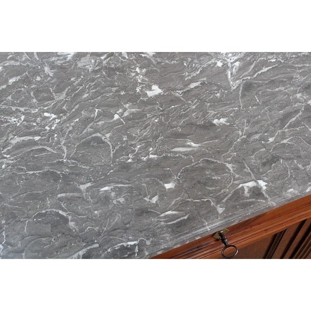 Antique French Enfilade in Massive Cherry For Sale - Image 5 of 18