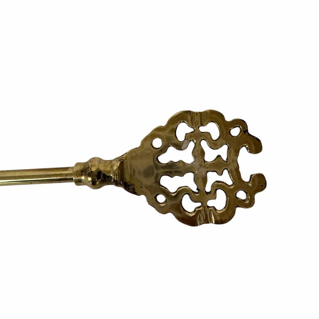 Vintage Brass Candle Snuffer For Sale - Image 6 of 8