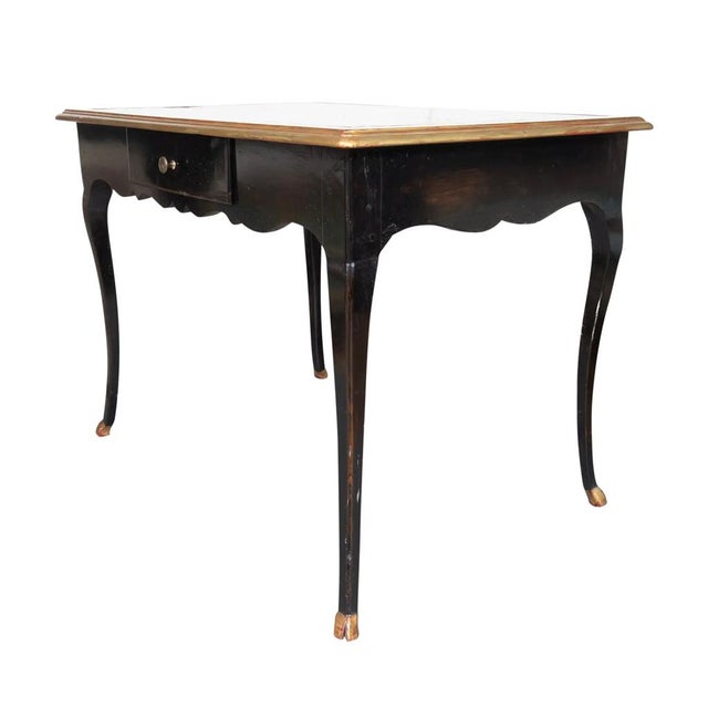 Early Louis XV Ebonized Writing Table For Sale - Image 4 of 10