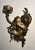 Traditional 19th Century Antique French Rococo Belle Epoque Bronze Wall Sconces -Set of Two For Sale - Image 3 of 7