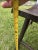 Mid-Century Arts & Crafts Solid Oak Wood Bench Stool Curved Seat Rustic For Sale - Image 16 of 17