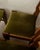 Brutalist Oak Razorback Dining Chairs with Green Velvet, 1970s, Set of 4 For Sale - Image 15 of 18