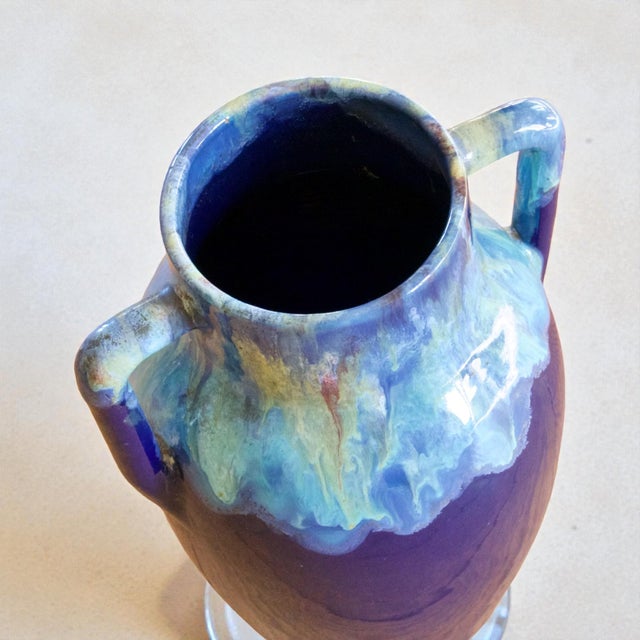 Large French Vase by CAB, 1930 For Sale - Image 6 of 8